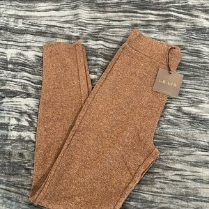 LE LIS Women’s Brown Lounge Pants Size S